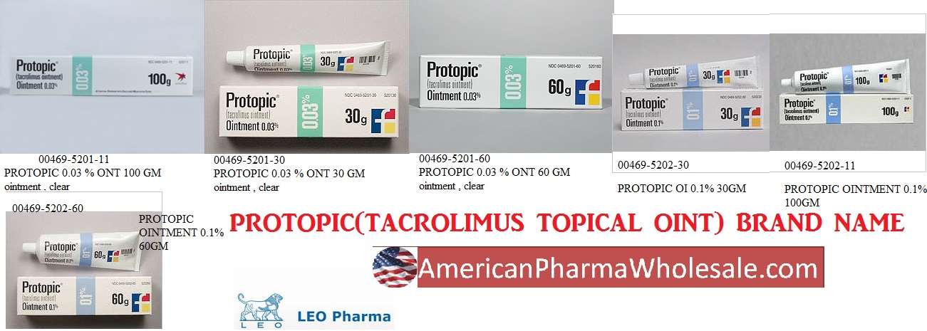 Rx Item-Tacrolimus 0.03% 30 GM ONT by Fougera Pharma USA -RX