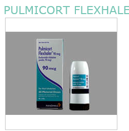 Rx Item-Pulmicort Flx 90MCG 60 DS Inhalation by Astra Zeneca Pharma USA 