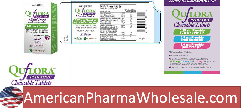 Rx Item-Quflora 0.25MG/ML 50 ML Drops by Carwin Pharma USA 