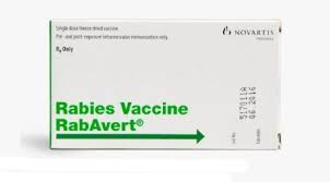 Rx Item-Rabavert Rabies Vaccine for all age group 2.5IU KIT-Keep Refrigerated - by Bavarian Nordic