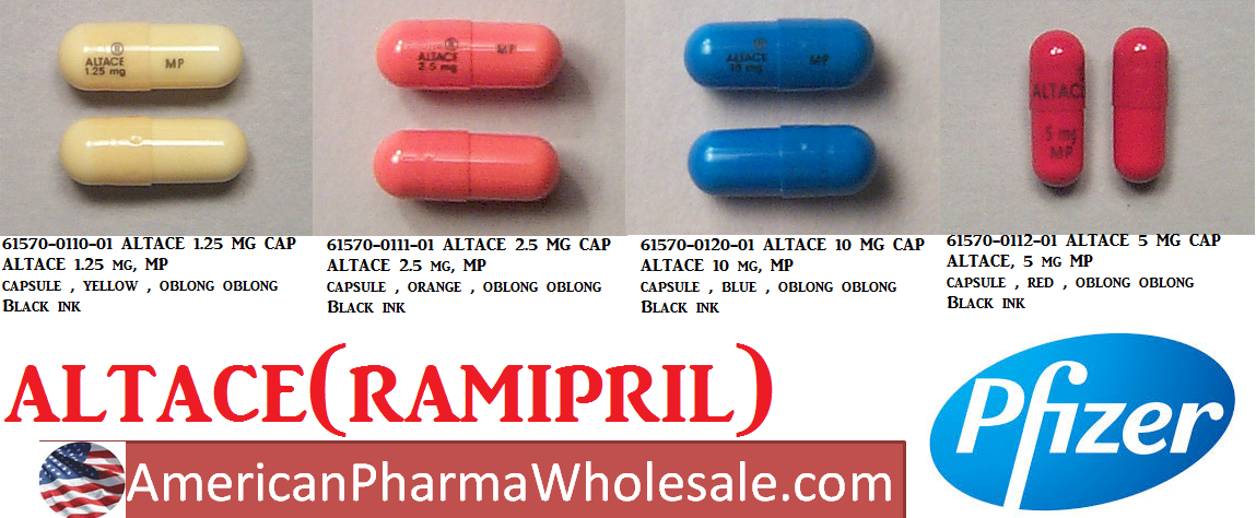 Rx Item-Altace Ramipril 2.5MG 100 Cap by Pfizer Pharma USA 