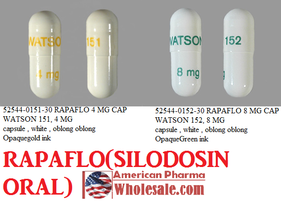 Rx Item-Silodosin 4MG 30 Cap by Sandoz Pharma USA 