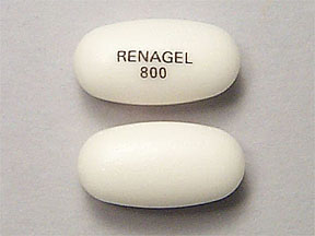 Rx Item-RenaGel 800MG 180 Tab by Aventis Pharma USA 