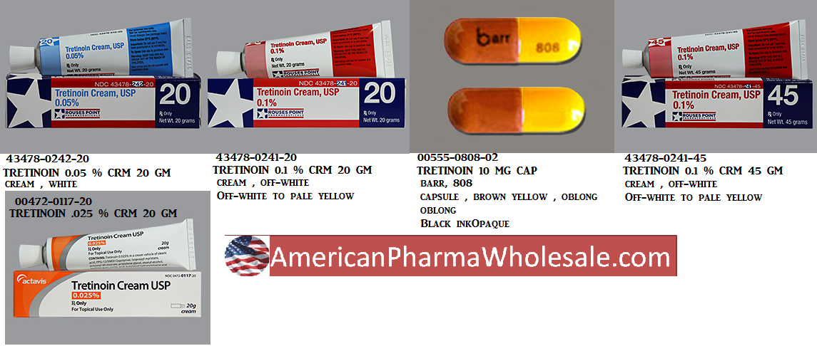 Rx Item-Tretinoin 10MG 30 Cap by American Health Packaging USA 