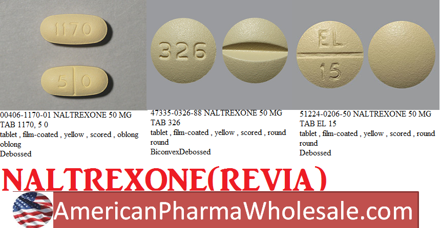 Rx Item-Naltrexone 50MG 30 Tab by Precision Dose Pharma USA 