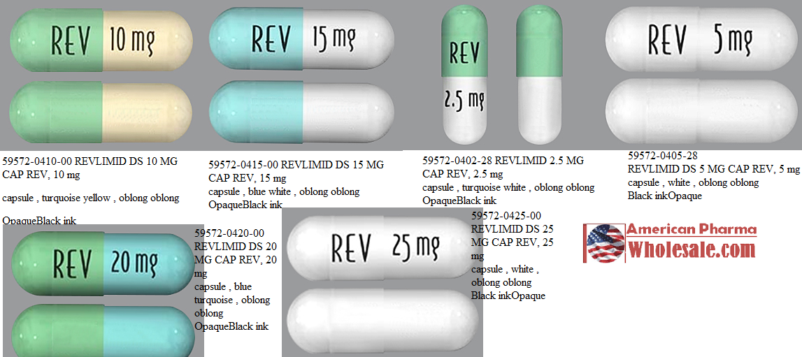 Rx Item-Revlimid Ds 10MG 100 Cap by Celgene Corporation USA