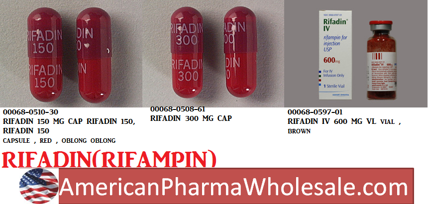 Rx Item-Rifadin 150MG 30 Cap by Aventis Pharma USA 