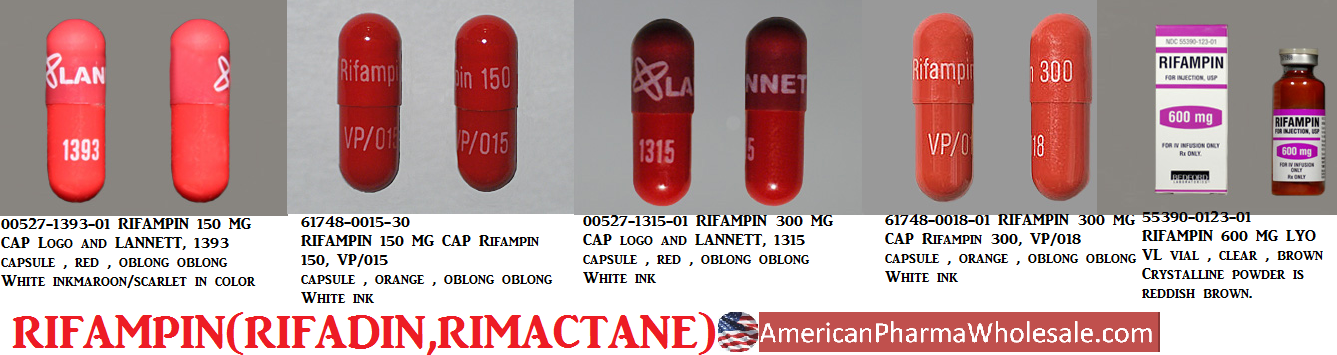 Rx Item-Rifampin 150MG 30 CAP by Akorn Pharma USA 