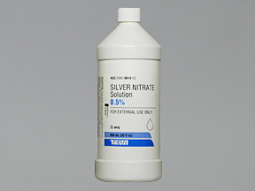 Rx Item-Silver Nitrate 0.5% 32 OZ sol by Teva Pharma USA 