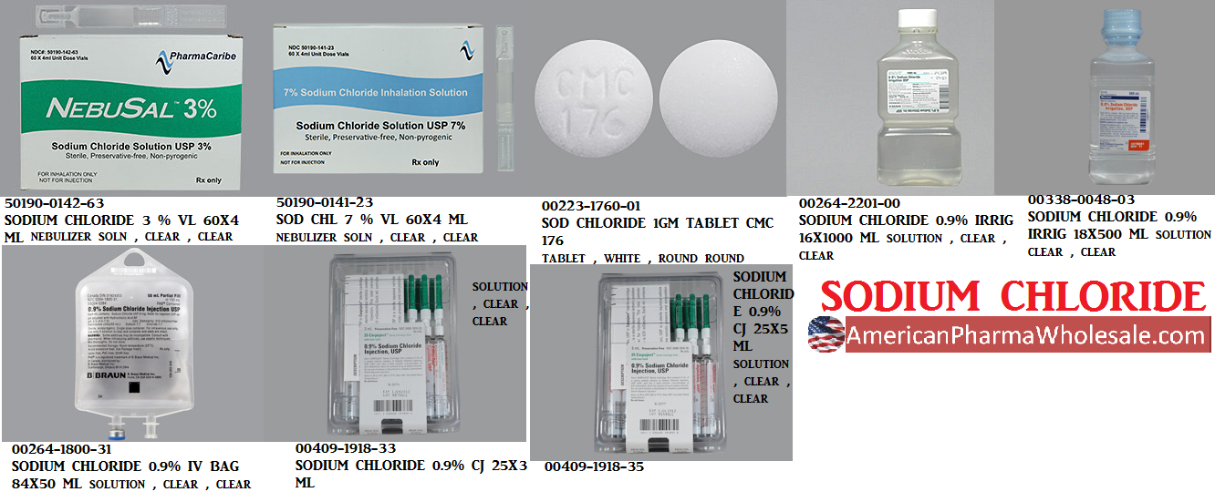 Rx Item-Sodium Chloride  0.9% PF 25X10 ML Vial by Fresenius Kabi Pharma USA 