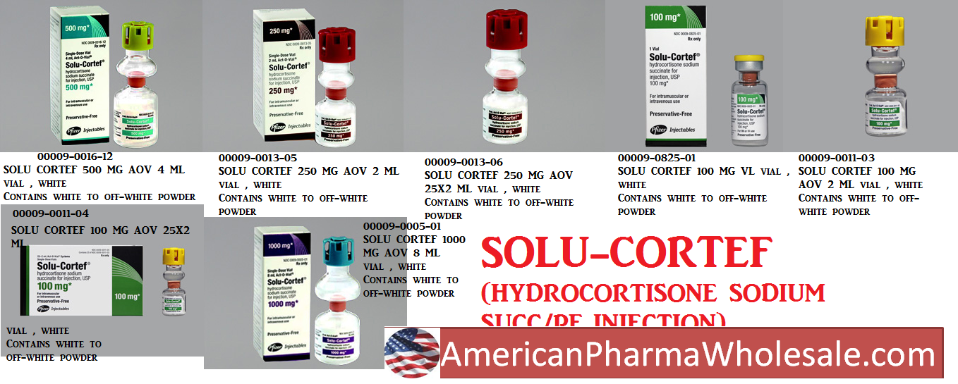 Rx Item-Solu Cortef 100MG Vial by Pfizer Pharma USA 