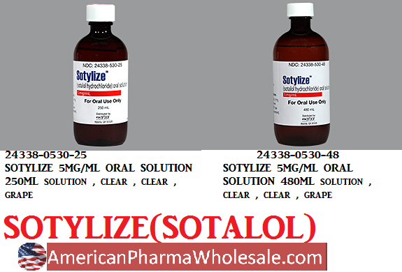 Rx Item-Sotylize 5MG/ML 250 ML Bottle by Arbor Pharma USA 