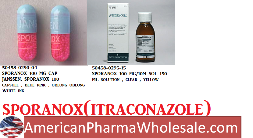 Rx Item-Sporanox 100MG 30 Cap by J-O-M Pharma USA Services 