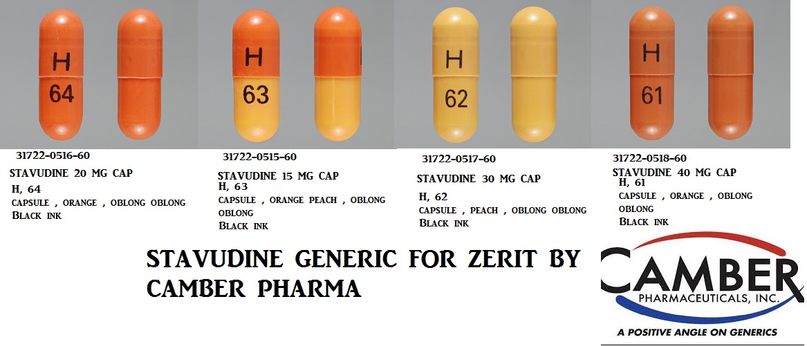 Rx Item-Stavudine 15MG 60 Cap by Aurobindo Pharma USA 