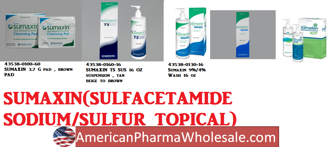 Rx Item-Sumaxin 3.7G 60 Pad by Medimetriks Pharma USA 