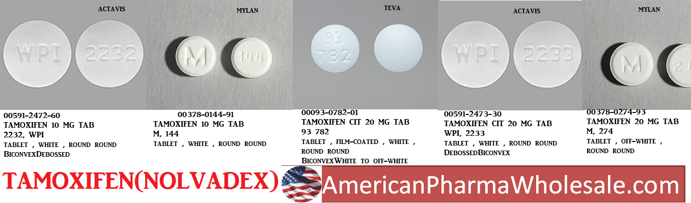 Rx Item-Tamoxifen 10MG 60 Tab by Teva Pharma USA 