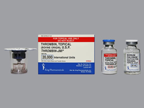 Rx Item-Thrombin-Jmi 20MU KIT by Pfizer Pharma USA 