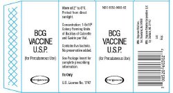 Rx Item-Tice Bcg Ds VACCP/F 1 Vial by Merck & Co Pharma USA 