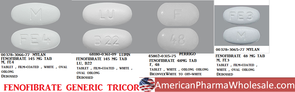 Rx Item-Fenofibrate 145MG 30 Tab by American Health Packaging USA 