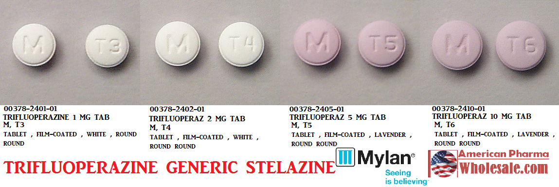Rx Item-Trifluoperazine 2MG 100 Tab by Mylan Institutional Pharma USA 