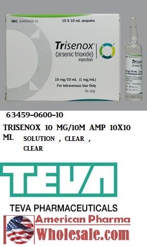 Rx Item-Arsenic Trioxide 10MG 10X10 ML Single Dose Vial by Fresenius Kabi Pharma USA 