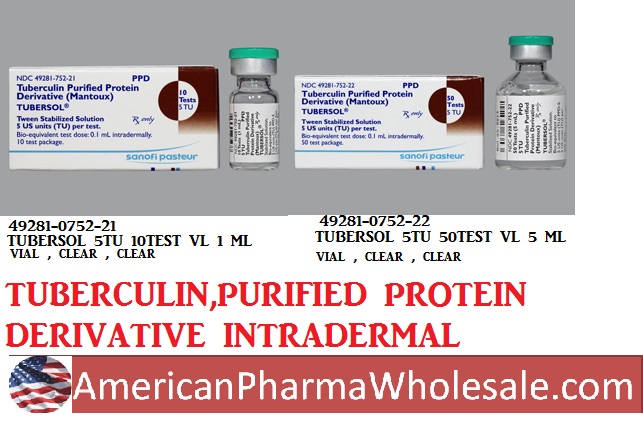 Rx Item-Tubersol 5TU10TEST 1 ML Vial by Sanofi Pasteur Pharma USA 