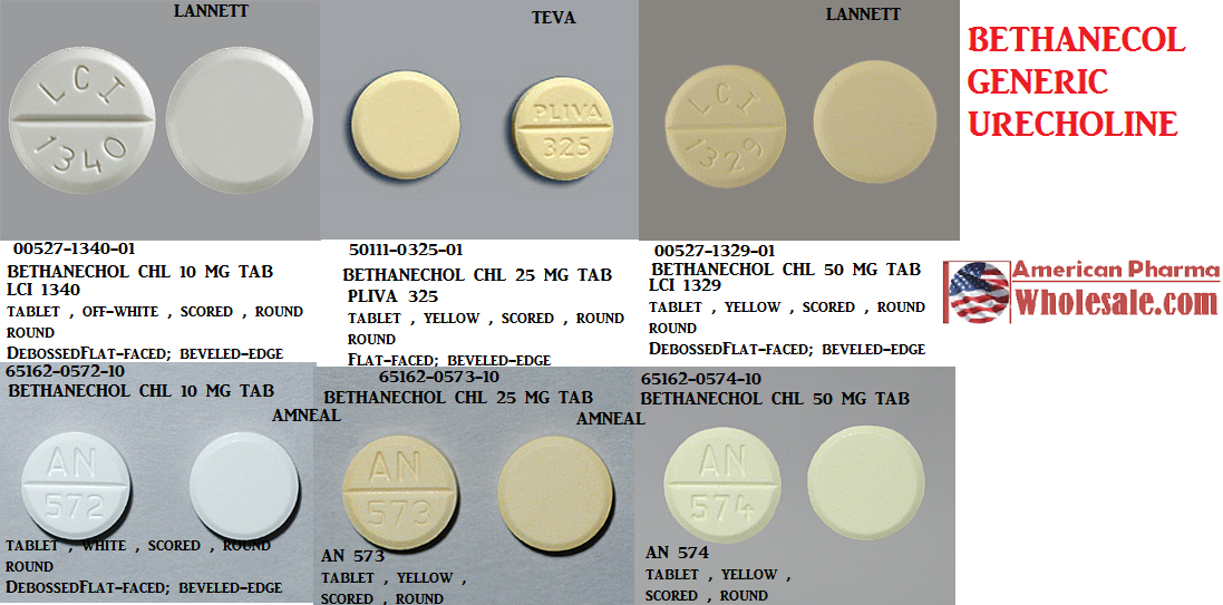 Rx Item-Bethanechol 5MG 100 Tab by Amneal Pharma USA 