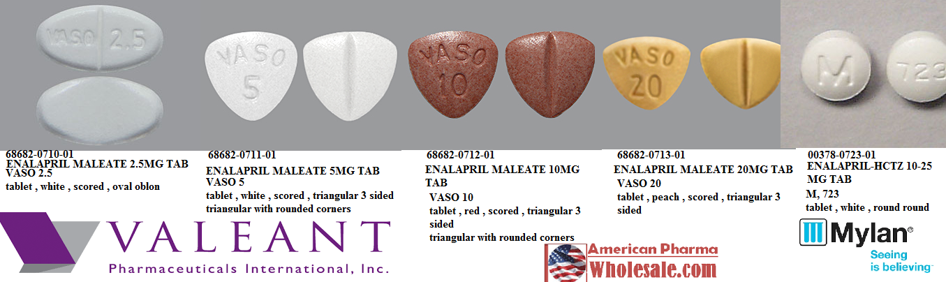 Rx Item-Enalapril Maleate  5MG 100 Tab by Major Pharma USA 