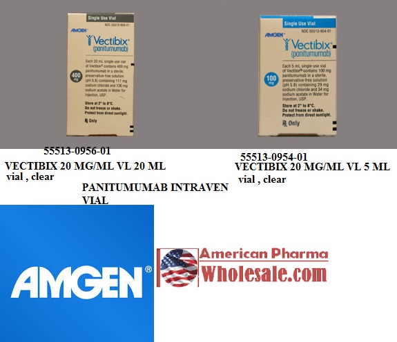 Rx Item-Vectibix 20MG/ML 20 ML Vial -Keep Refrigerated - by Amgen Pharma USA 