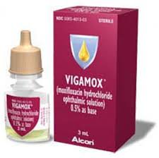 Rx Item-Vigamox 0.5% 3 ML sol by Novartis Pharma USA 