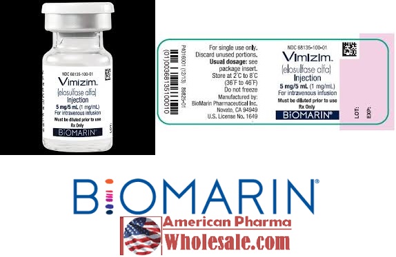 Rx Item-Vimizim 5MG/5ML Vial -Keep Refrigerated - by Biomarin Pharma USA 