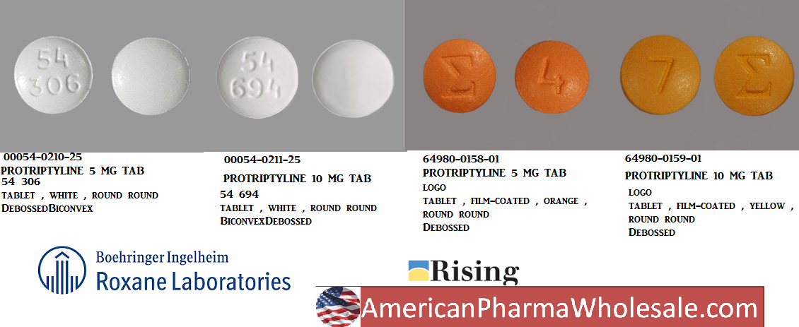 Rx Item-Protriptyline 5MG 100 Tab by Akorn Pharma USA 