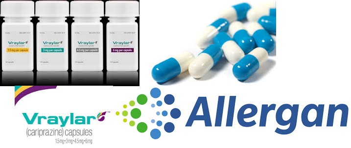 Rx Item-Vraylar 1-3MG 1X7 CAP by Allergan Pharma USA 