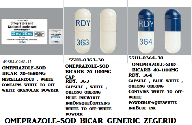 Rx Item-Omeprazole-Sodium Bicarbonate  20-1100MG 30 Cap by Cipla Pharma USA 