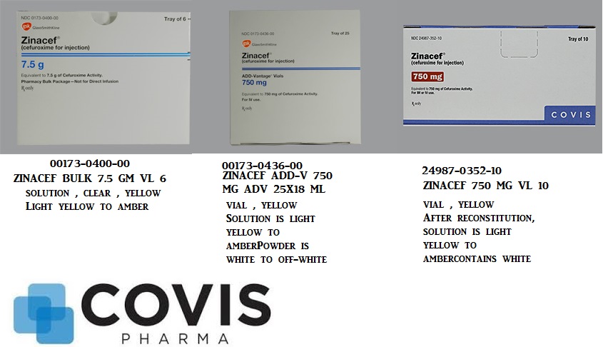 Rx Item-Zinacef Bulk 7.5GM 6 Vial by Covis Pharma USA 