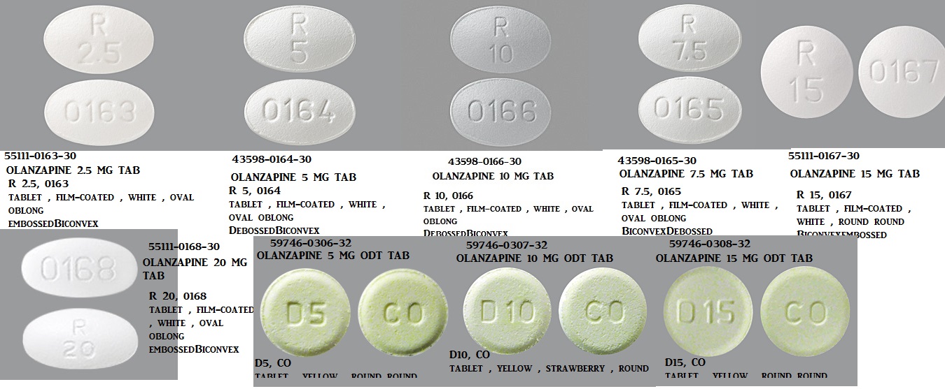Rx Item-Olanzapine 10MG 30 Tab by Jubilant Cadista Pharma USA 
