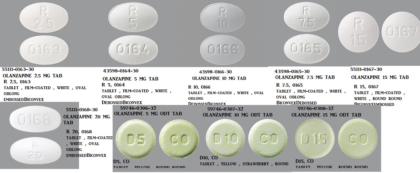 Rx Item-Olanzapine 15MG 50 Tab by Major Pharma USA 