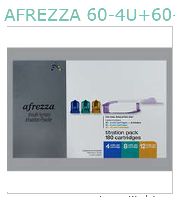 Rx Item-Afrezza 180 INH-Keep Refrigerated - by Mannkind Pharma USA 