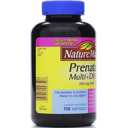 Nature Made Prenatal Multi Dha Softgels Nature Made Prenatal Multi Dha Softgels