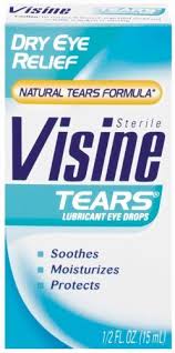 Pack of 12-Visine Dry Eye Relief Drops 0.5 oz By J&J Consumer USA 