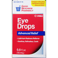 GNP Eye Advanced Relief Drops  0.5 oz By Kc Pharm /GNP USA 