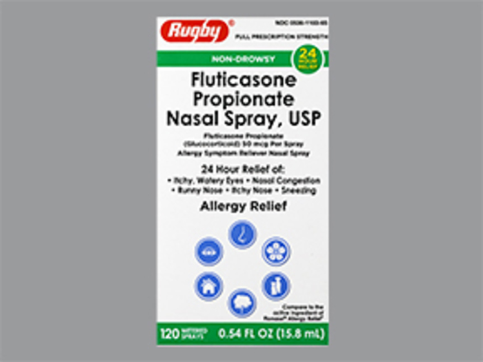 Case of 72-Fluticasone Prop 50 Mcg Spray 50Mcg 15.8 ml By Major Pharma/Rugby USA 