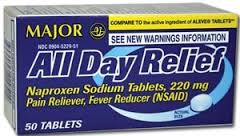 Naproxen 220 mg Tab 220 mg 50 By Major Pharma/Rugby USA 