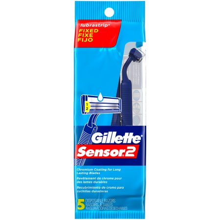Gillette Sensor 2 Disposable Razor Razor 5 By Procter & Gamble Dist Co USA 