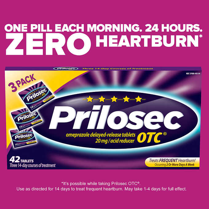 Prilosec OTC Tablet 42 By Procter & Gamble Dist Co USA 