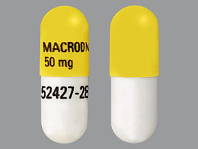 Rx Item-Macrodantin 50MG 100 Cap by Almatica Pharma USA 