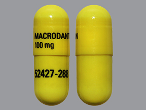 Rx Item-Macrodantin 100MG 100 Cap by Almatica Pharma USA 