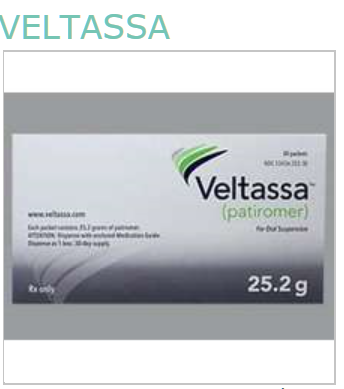 Rx Item-Veltassa 25.2GM 30 PWD-Keep Refrigerated - by Relypsa 