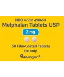 Rx Item-Melphalan 2MG 50 TAB-Keep Refrigerated - by Alvogen Pharma USA 