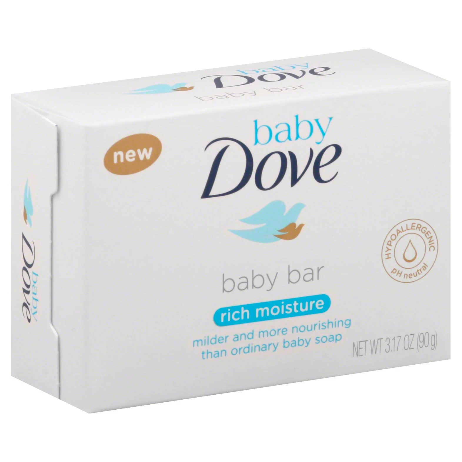 Pack of 12-Dove Baby Rich Moisture Bar 3.17 oz By Unilever Hpc-USA 